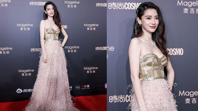 15女星红毯造型,迪丽热巴,倪妮辣过头,润娥未修图一样甜美
