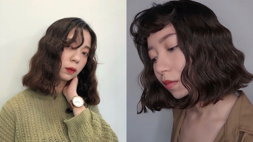 2020韩系「美人鱼卷发」造型!整齐划一的波浪卷度,打造仙气慵懒感!