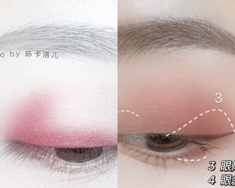 新手必学8种常见眼影画法!三段式眼妆适合所有眼型,式