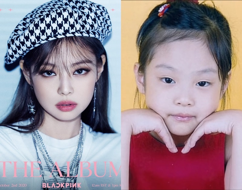 韩国女星童年旧照!jennie「高级厌世脸」都没变,秀智