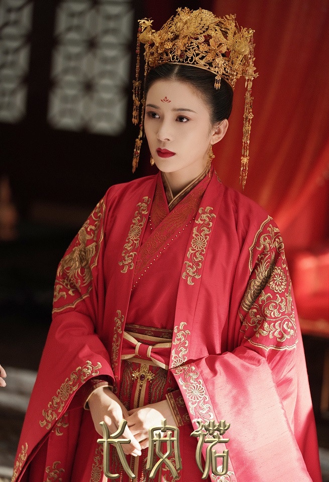 近期热播古装剧「红衣美人」9:赵樱子 饰演《长安诺》贺兰茗玉