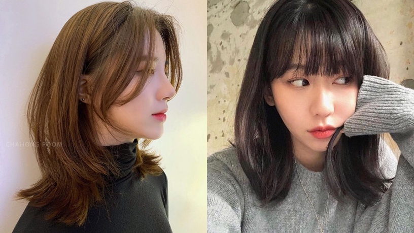 蓬松感wind cut发型图鉴,层次感线条显瘦遮肉,显小脸桃花发型