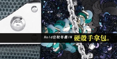 hold住秋冬最IN---硬殼手拿包