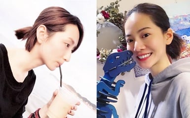 救星！短髮女孩也能綁馬尾，這樣綁就能解決掉出來的髮絲...