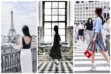 不露臉的時尚神秘人Valentineparis，忍不住按讚的美照TIPS教學~