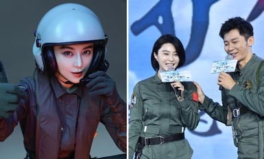 范冰冰、李晨合作新戲《空天獵》！李晨壓力大到打電話對冰冰大哭～