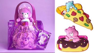 Care Bears x PLAZA！彩虹小熊超萌PVC造型包、手機殼、生活日用品通通都有它