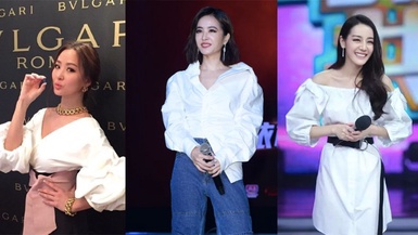 遮住妳的媽媽手 這樣穿超顯瘦！跟上「鈕扣泡泡袖」時尚潮流！