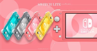 任天堂好懂少女心！switch lite新色「珊瑚粉」，超甜價格、夢幻配色，3月初開放預購！
