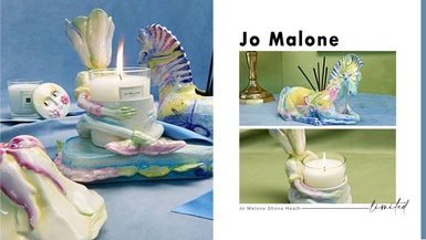 Jo Malone推出絕美聯名！童話風「香氛蠟燭配件」太夢幻，蠟燭燭台、燭蓋必收藏
