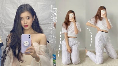 6個女星對鏡自拍小技巧！手機放哪邊？眼睛看哪裡？掌握自拍照秘訣，免修圖激瘦變網美