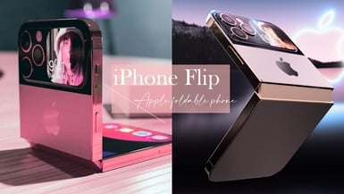 蘋果摺疊機「iPhone Flip」預測！玫瑰粉、仙女粉新色太夢幻，新功能更是懶人福音