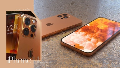 大寫的高級！iPhone 14「古銅金」預測新色美哭，正式跟瀏海說掰掰、價格還出現這變化