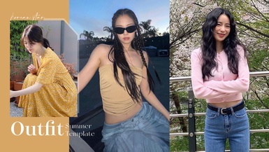 2023韓星夏日穿搭範本！Jennie純欲感爆棚，跟著宋慧喬、林智妍這樣穿超顯瘦
