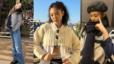 Jennie秋冬5大穿搭亮點！今年必學的時尚感層次疊穿，各版型帽子如何選擇一次看！