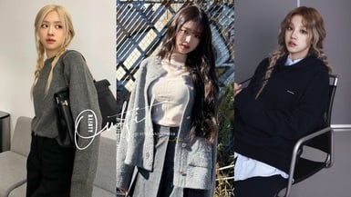 2023秋冬韓星穿搭同款：張員瑛溫柔公主套裝、這品牌Jennie、Hanni都愛！