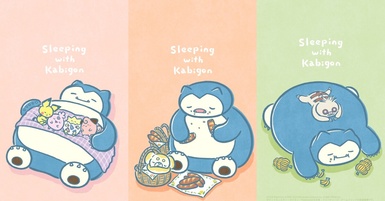 「愛睡卡比獸系列手機桌布」特蒐:吃到睡著卡比獸、超萌寶可夢夥伴,粉嫩配色療癒滿分