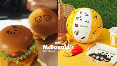 福寶來了！韓國麥當勞Ｘ「熊貓寶家族」聯名，寶家族薯餅漢堡2款必吃、套餐周邊太可愛