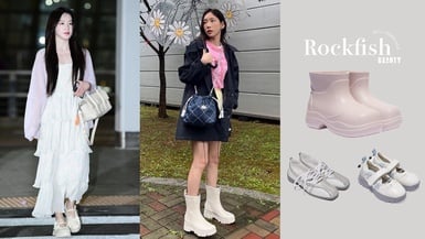 韓國「Rockfish」正式登台！推薦8款必收：入門雨鞋、舒華同款瑪莉珍鞋先瞄準