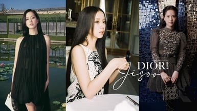 Jisoo12套Dior時裝週造型！2026秋冬黑色透紗洋裝太美，這套拿下年度價值最高IG貼文！