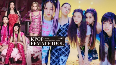 2024 Kpop女偶像「美國YouTube Music」TOP10：Jennie單人上榜，aespa海外成績大飛升！
