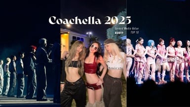 2025科切拉「媒體曝光價值」排行公開！Jennie創造千萬美金價值，ENHYPEN、XG也上榜！