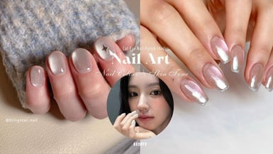 「顯白美甲」顏色怎麼挑?冷暖膚色選色攻略!加碼6大「顯白貓眼色系」美甲款式範本!