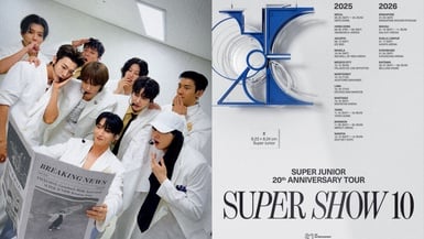Super Junior「20週年演唱會」2025登大巨蛋!台北高雄場地、時間+全新專輯一次看