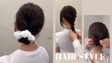 2025夏天「清爽綁髮」髮型必學推薦！韓系低盤髮大火，牢固不怕掉、脖子不卡髮！
