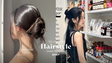 超簡單夏天「隨性綁髮」髮型推薦！鯊魚夾夾髮高級又慵懶、棒球帽包頭有手就會！