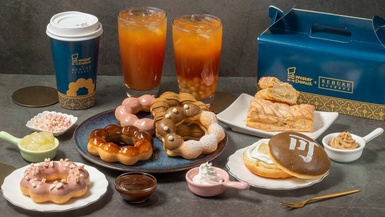 Mister Donut 聯名可不可推「熟成紅茶＆胭脂紅茶」甜甜圈8/1開賣，茶香甜甜圈再享優惠