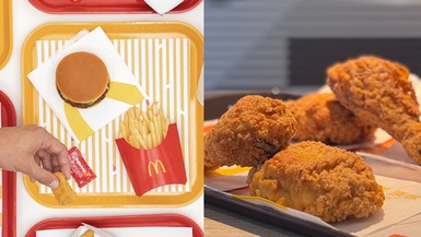 麥當勞8月優惠！麥當勞「麥脆雞腿、勁辣雞腿堡」8/11起2件優惠99元，下殺63折優惠必吃