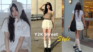 「Y2K Street」怎麼搭?女團私服新主流,Karina、IVE Rei、ILLIT 都在穿!
