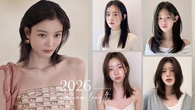 2026「中長髮造型範本」15款！捲髮、直髮、綁髮+整理技巧一次看