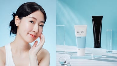 毛孔髒汙Bye!suisai「黑白大除」洗面乳輕鬆洗出清爽淨肌&拋光美肌!