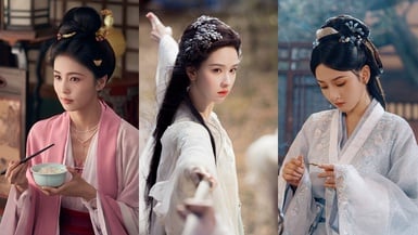 《翹楚》陳都靈這部超仙！古裝劇「最具東方美學」古裝美人造型TOP10！熱巴第4，她奪冠