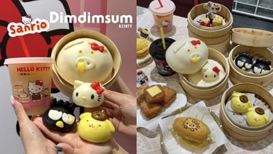 點點心X三麗鷗「萌友來點心」:Hello Kitty、布丁狗、酷企鵝聯名餐點、周邊可愛登場
