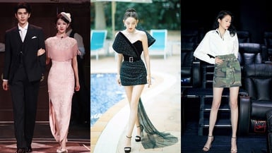 《這一秒過火》王楚然172穿旗袍美翻!網評最愛的陸劇長腿女星TOP10!娜扎第3,冠軍是她