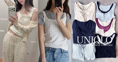 日韓討論度超高！UNIQLO全新「居家服系列」太可愛，碎花背心、格紋短褲都想包色帶走！