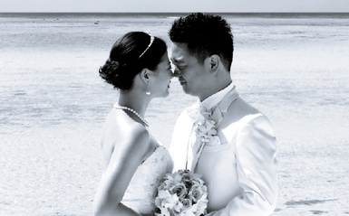 小閃：　　　　　我的關島幸福婚禮！ 