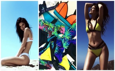 獨家／超話題姊妹花「KENDALL + KYLIE」聯名超模泳裝Q&amp;A問答!!