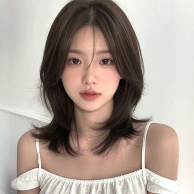 鎖骨髮範本25款：中長髮層次、內彎、直髮造型＋臉型搭配指南，不燙也好看！