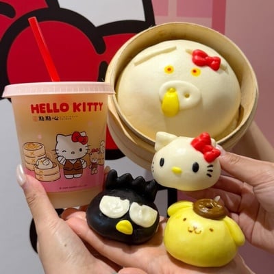 點點心Ｘ三麗鷗「萌友來點心」：Hello Kitty、布丁狗、酷企鵝聯名餐點、周邊可愛登場