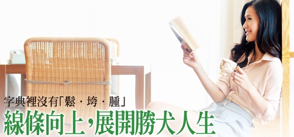 「緊」起來　臉部線條向上，展開勝犬人生