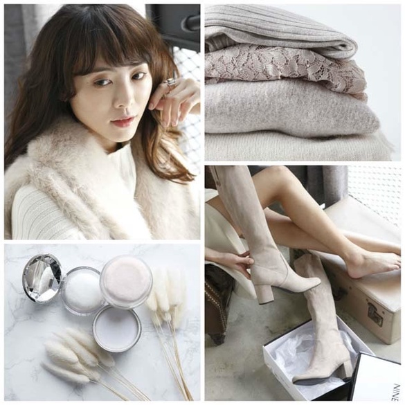 上流知性感上身~~實用裸膚色妝+裝LOOK ！