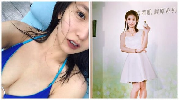 那身材太美我不敢看~~郭書瑤的肌膚保養也交給膠原蛋白來守護！（內有瑤瑤豐胸食譜）