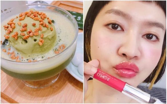 ｜紫星星專欄｜ 甜點和唇彩都無法分手！超美味抹茶+極品唇釉分享～