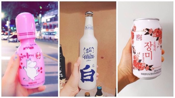 現在的飲料、啤酒都在比漂亮的嗎！台韓超商的高顏值飲品你喝過了沒～