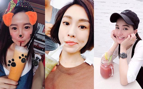 水越喝越沒趣？學女星靠喝果汁，也能喝出水嫩肌！