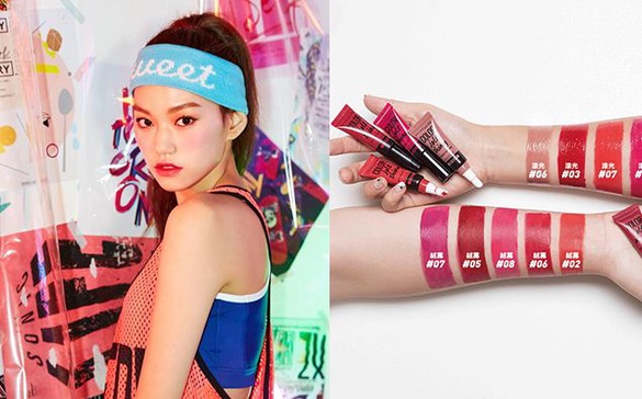韓國大勢唇彩就這款Maybelline調色盤氣墊唇釉！MV中用的唇彩生火到不行，小編試色給你看！